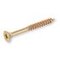 Vis bois Easy Classic tête fraisée filetage partiel pzd3 6,0x160 bichrom.
